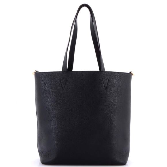 VERSACE Grained Calfskin La Medusa Convertible Tote Bag Black NWT - Picture 11 of 14